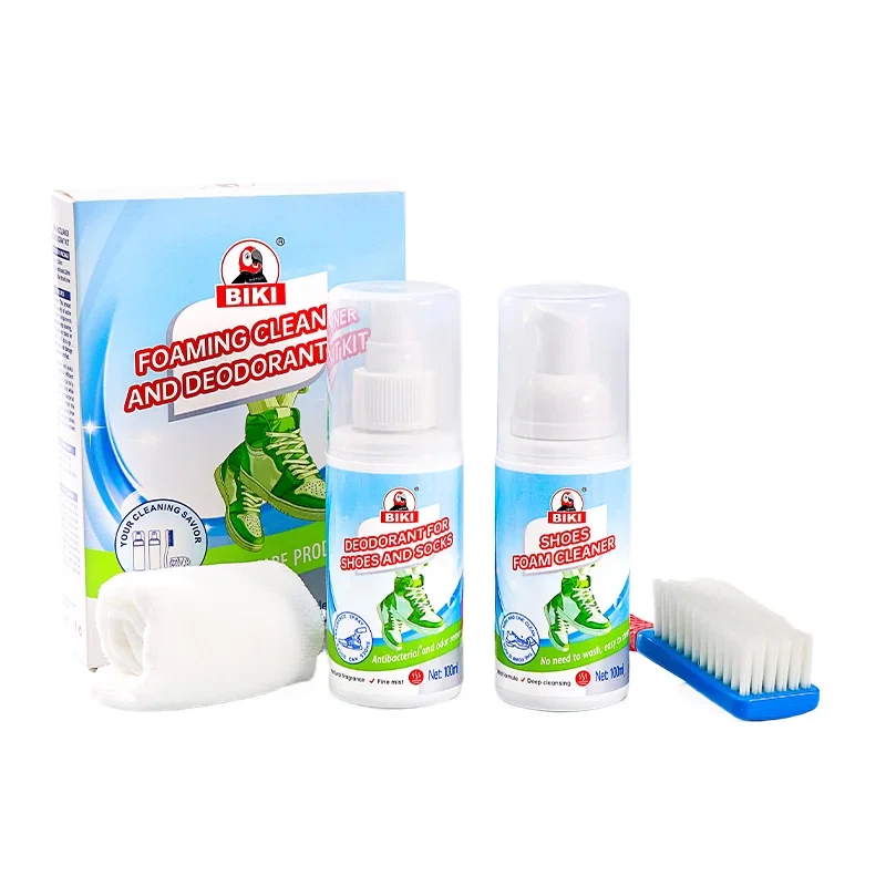 BIKI BK2236 Sneaker Foaming Cleaner And Deodorant Kit