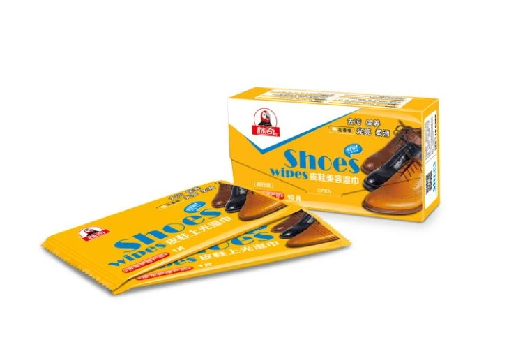 Instant Shoe Clean and Shine Wet Wipes